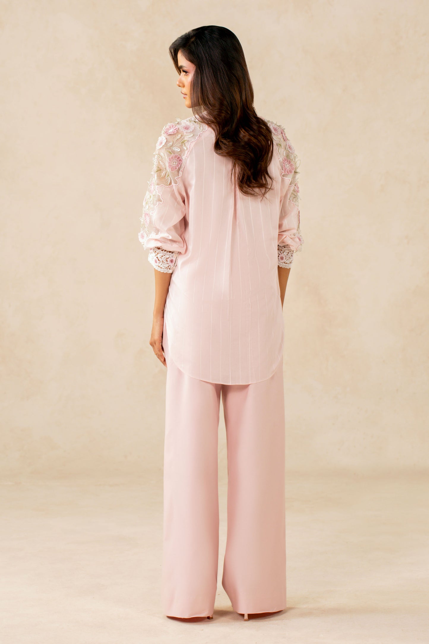 STRIPE LAWN | EMBROIDERED