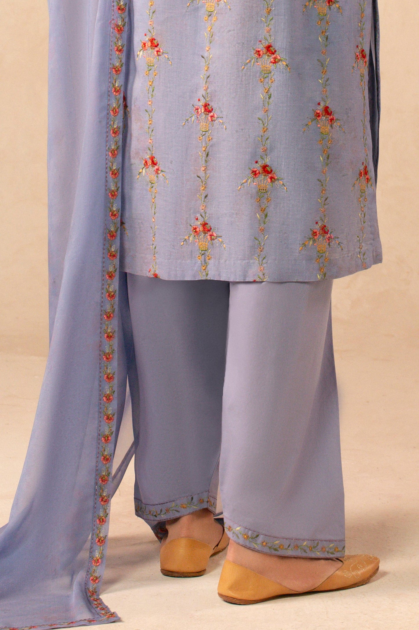 DHAKA MALMAL | EMBROIDERED
