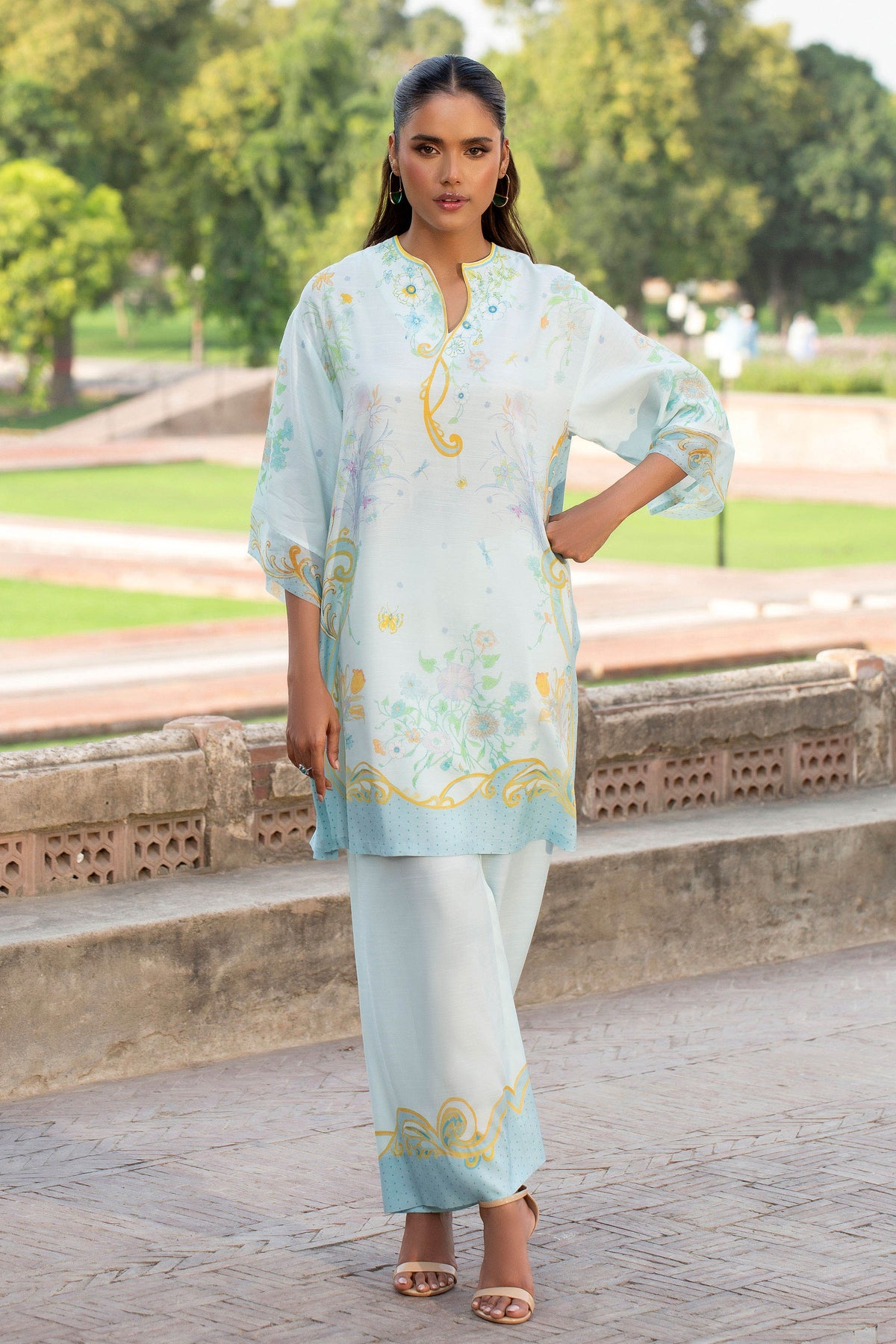 PK RAW SILK | PRINTED