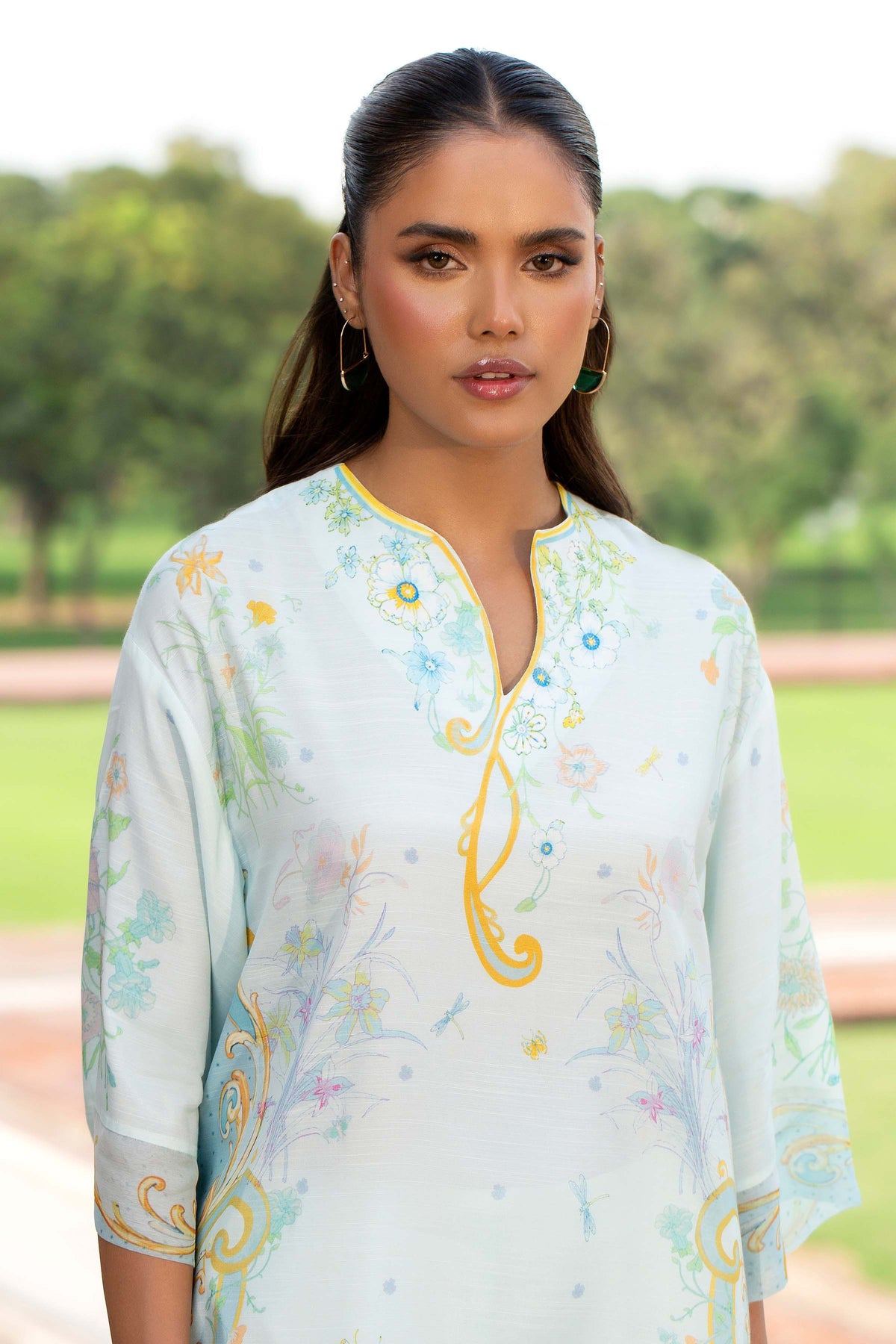 PK RAW SILK | PRINTED