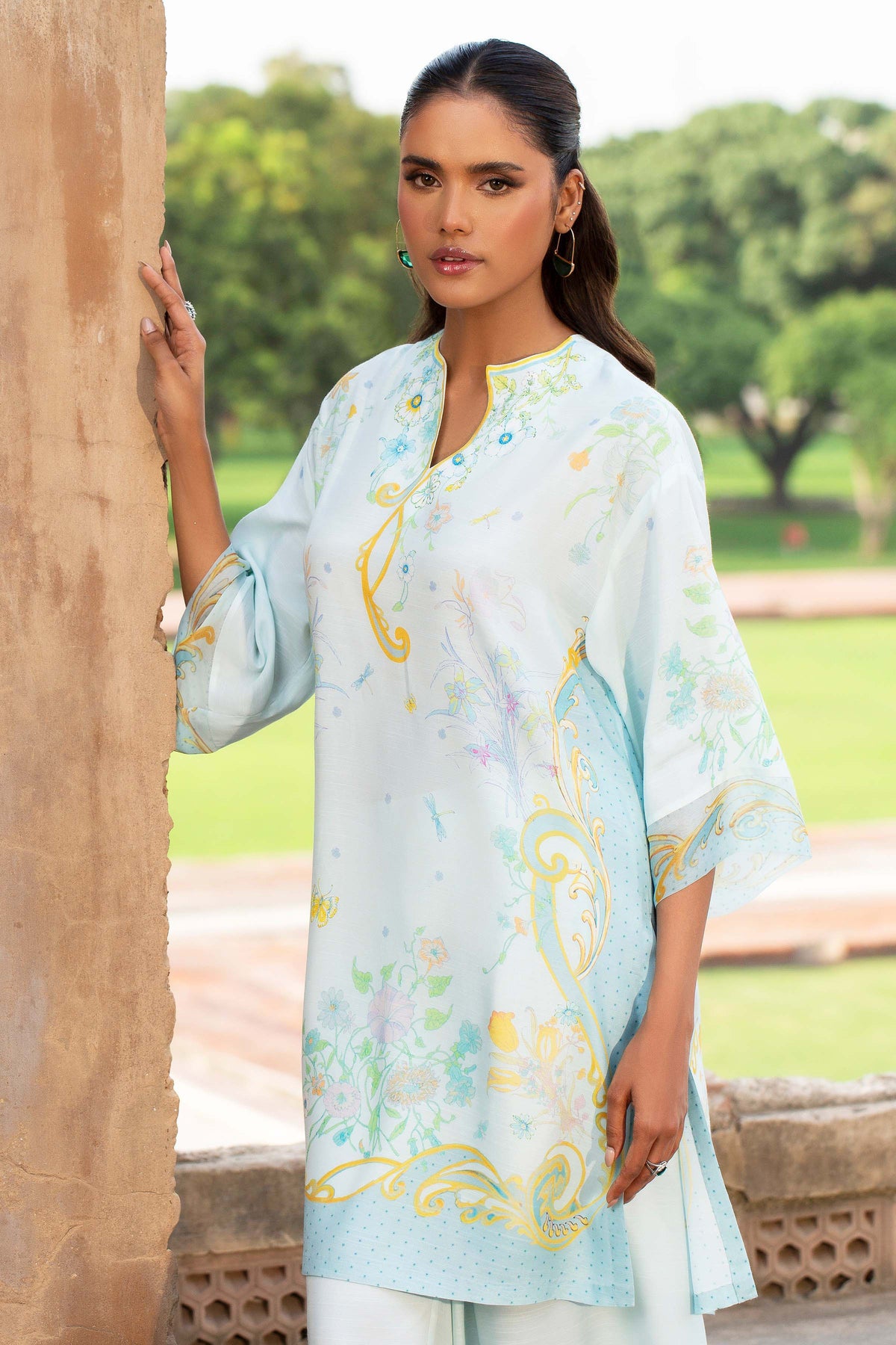 PK RAW SILK | PRINTED
