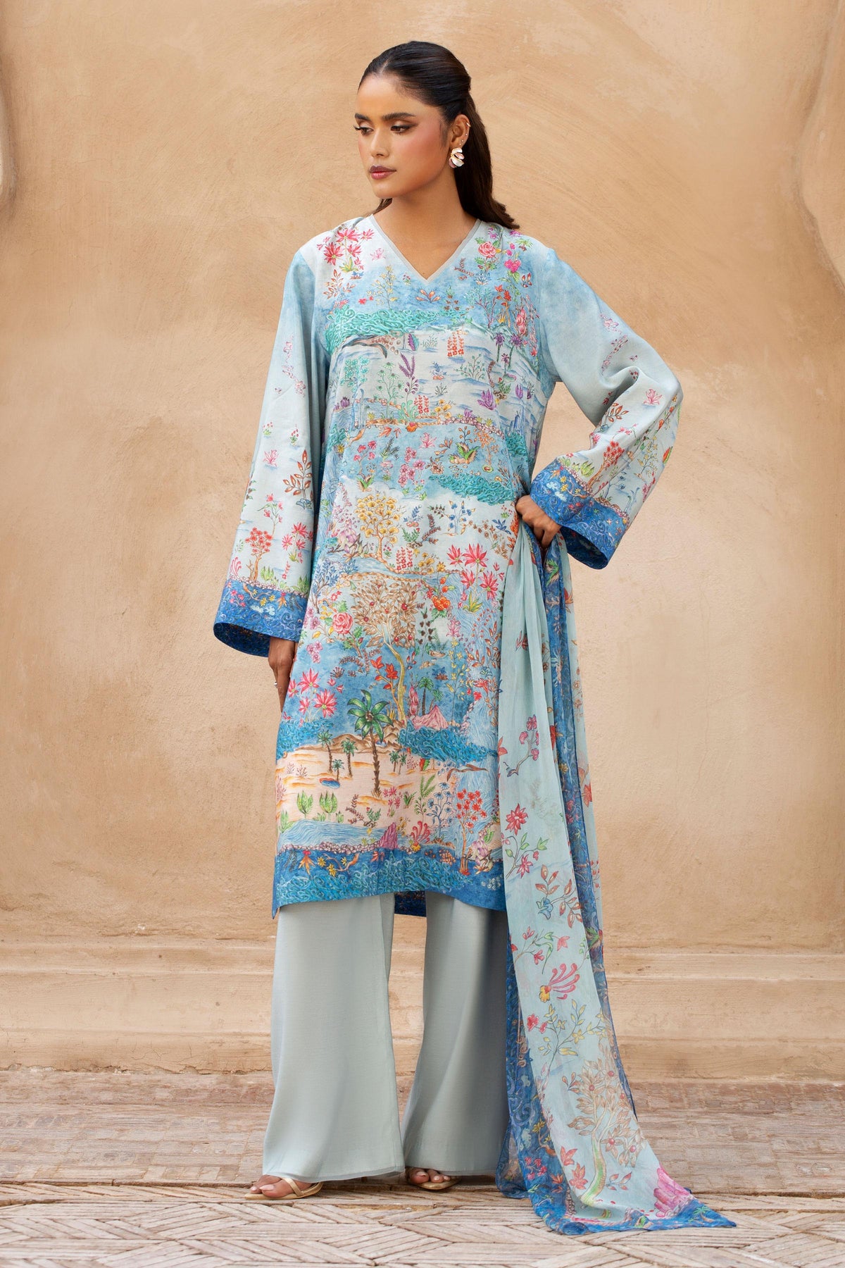 KHADI SILK | PRINTED