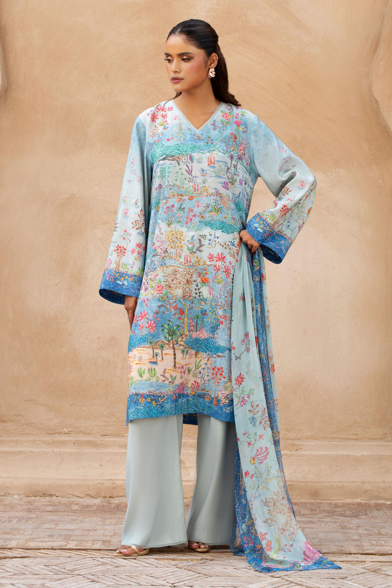 KHADI SILK | PRINTED