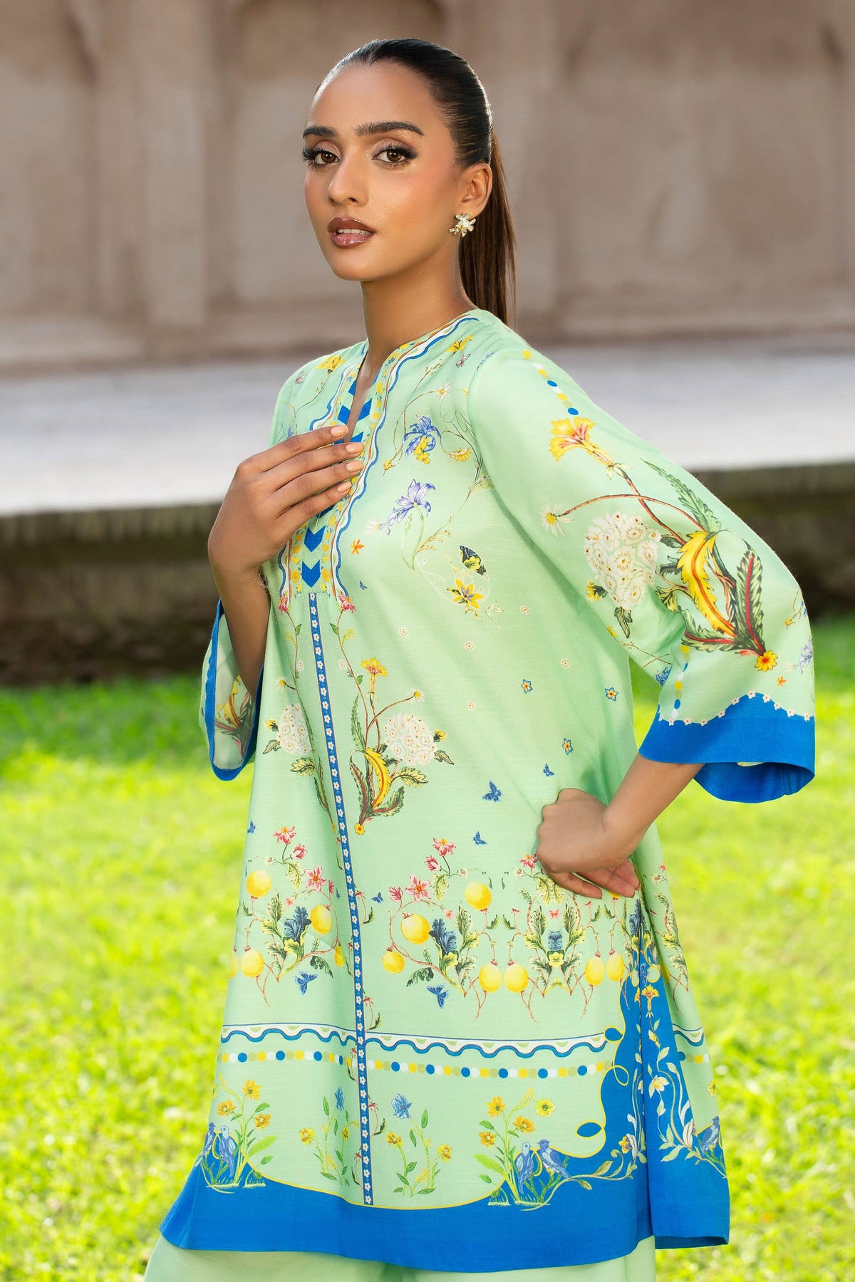 PK RAW SILK | PRINTED