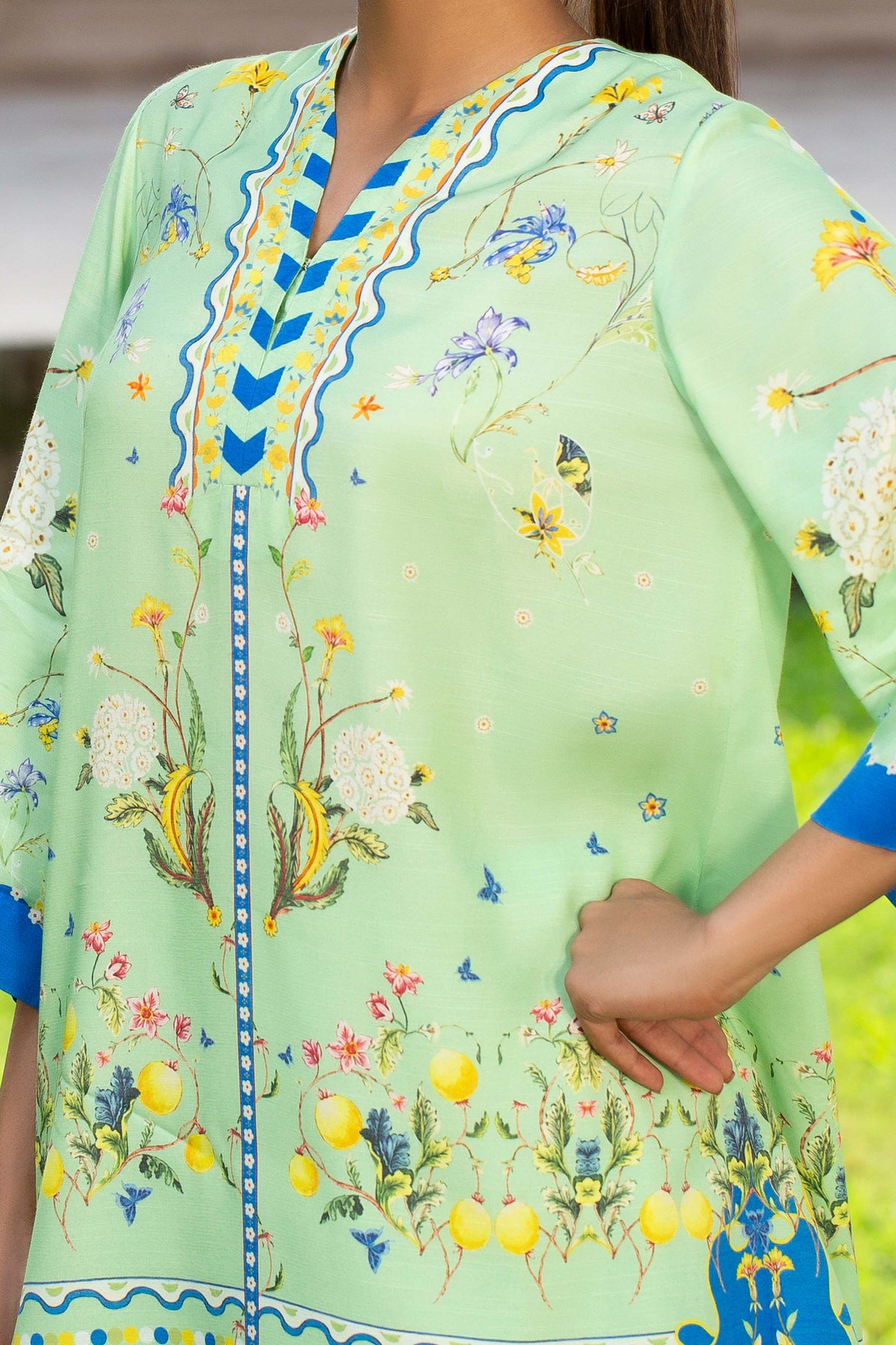 PK RAW SILK | PRINTED