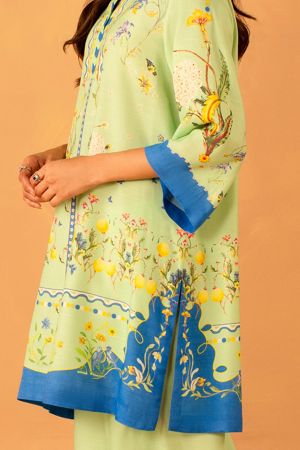 PK RAW SILK | PRINTED