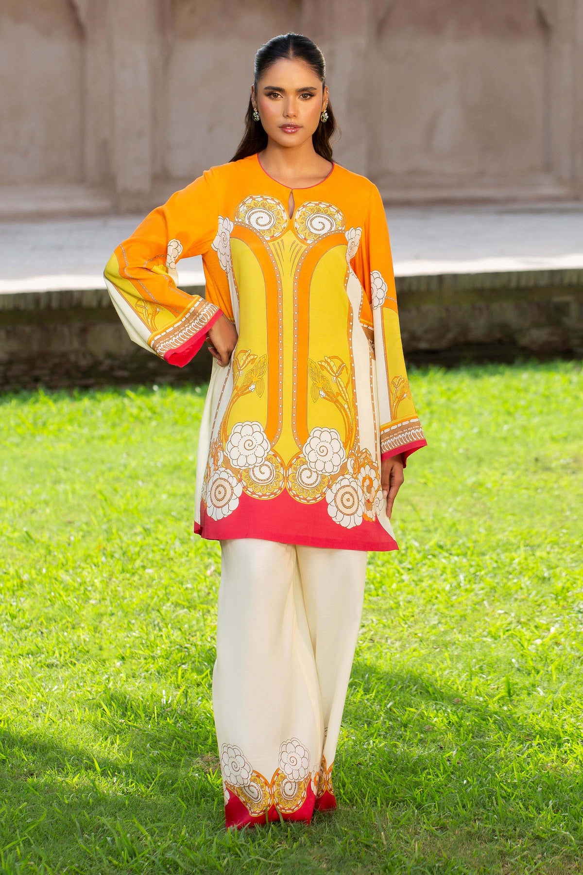 PK RAW SILK | PRINTED
