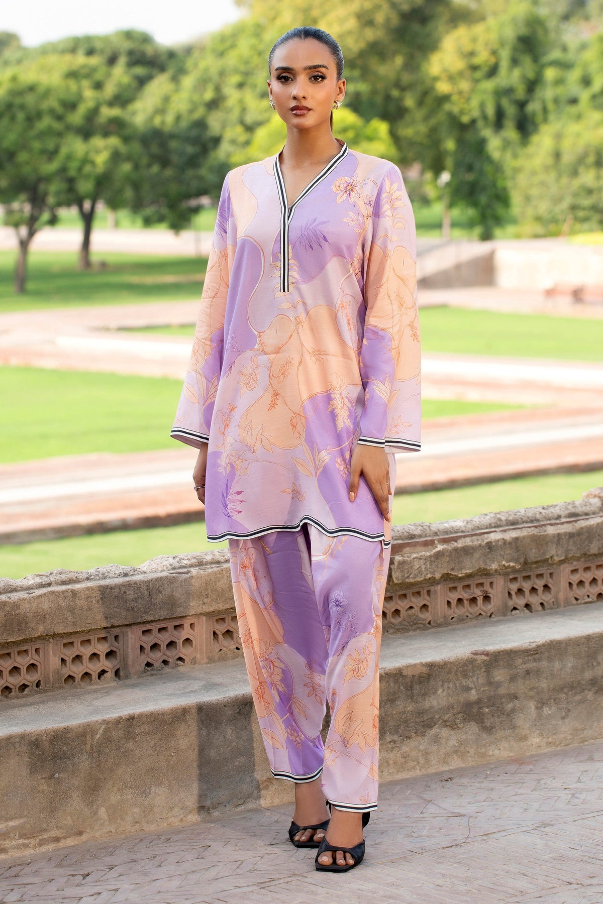 RAW SILK | PRINTED