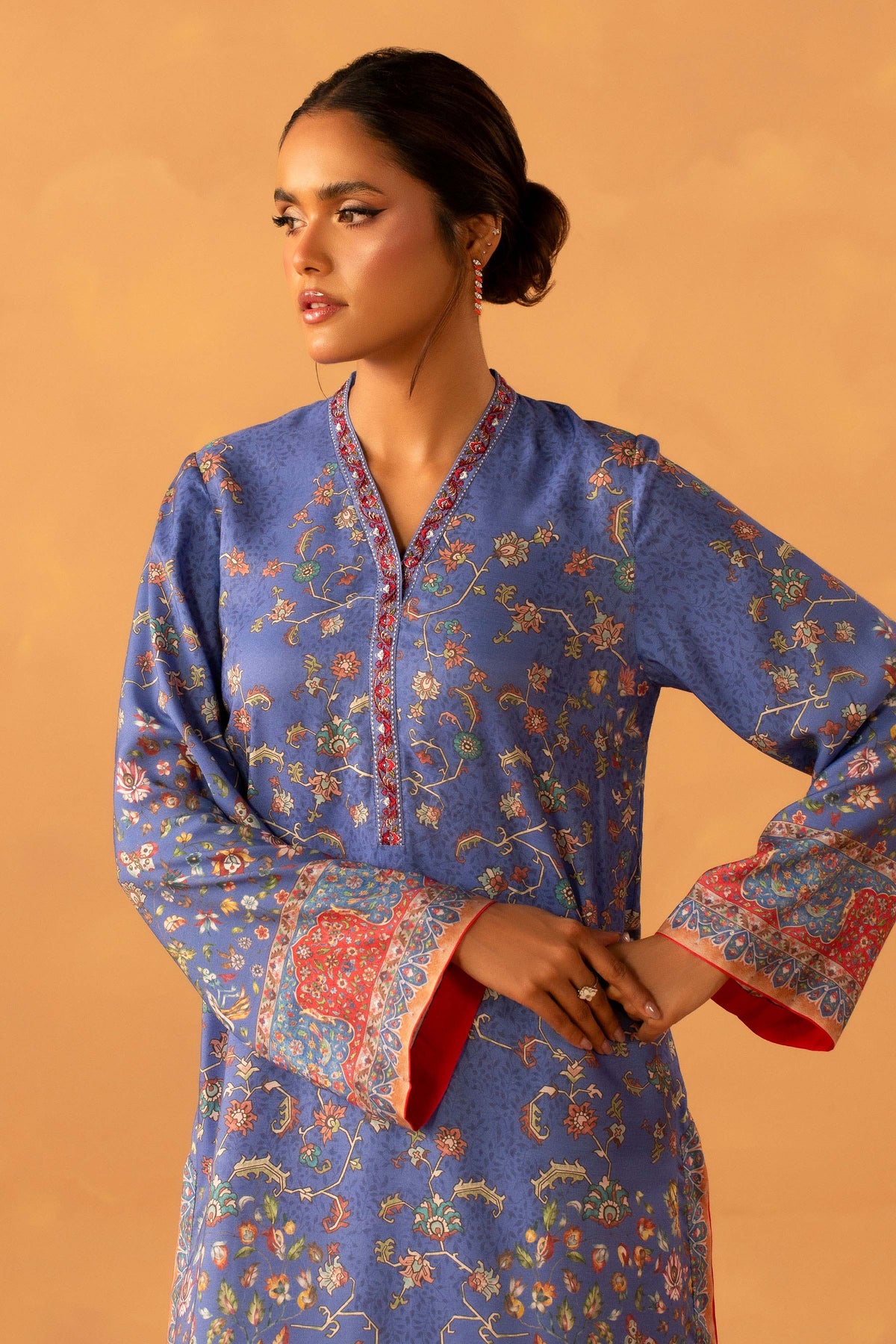 KHADI SILK | EMBROIDERED Master Unstitched Winter-26