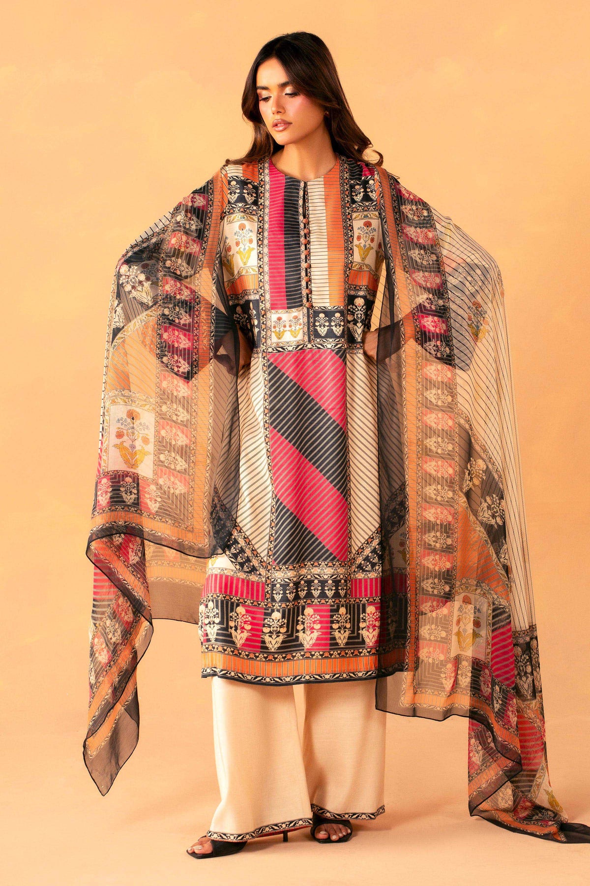 RAW SILK | PRINTED