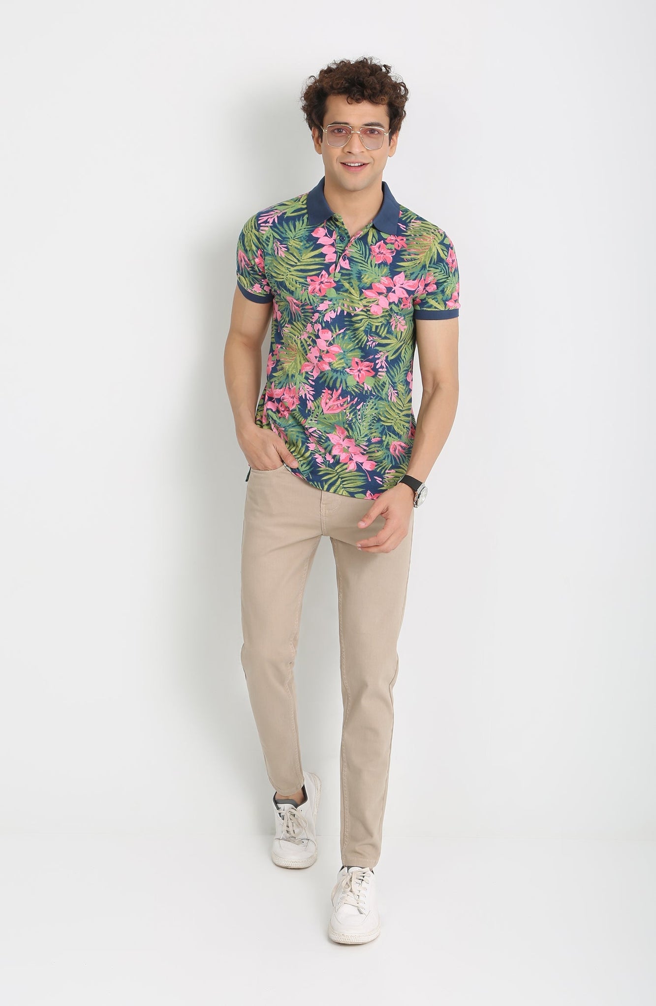 Printed Polo Shirt