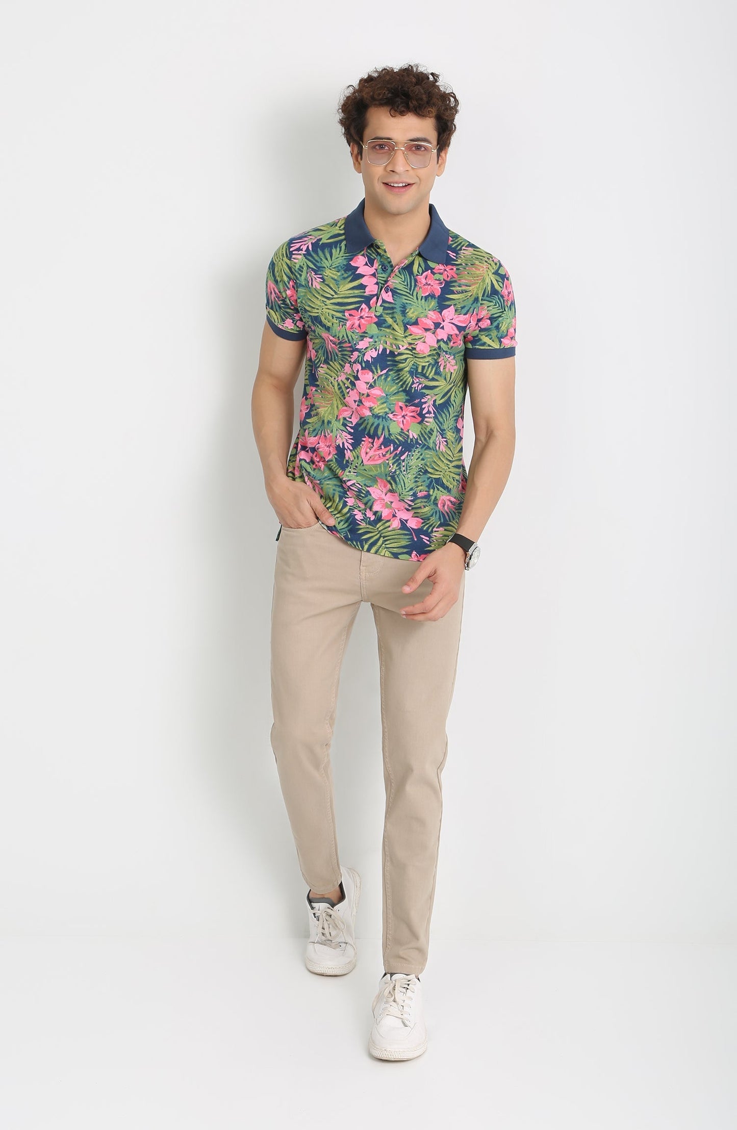 Printed Polo Shirt