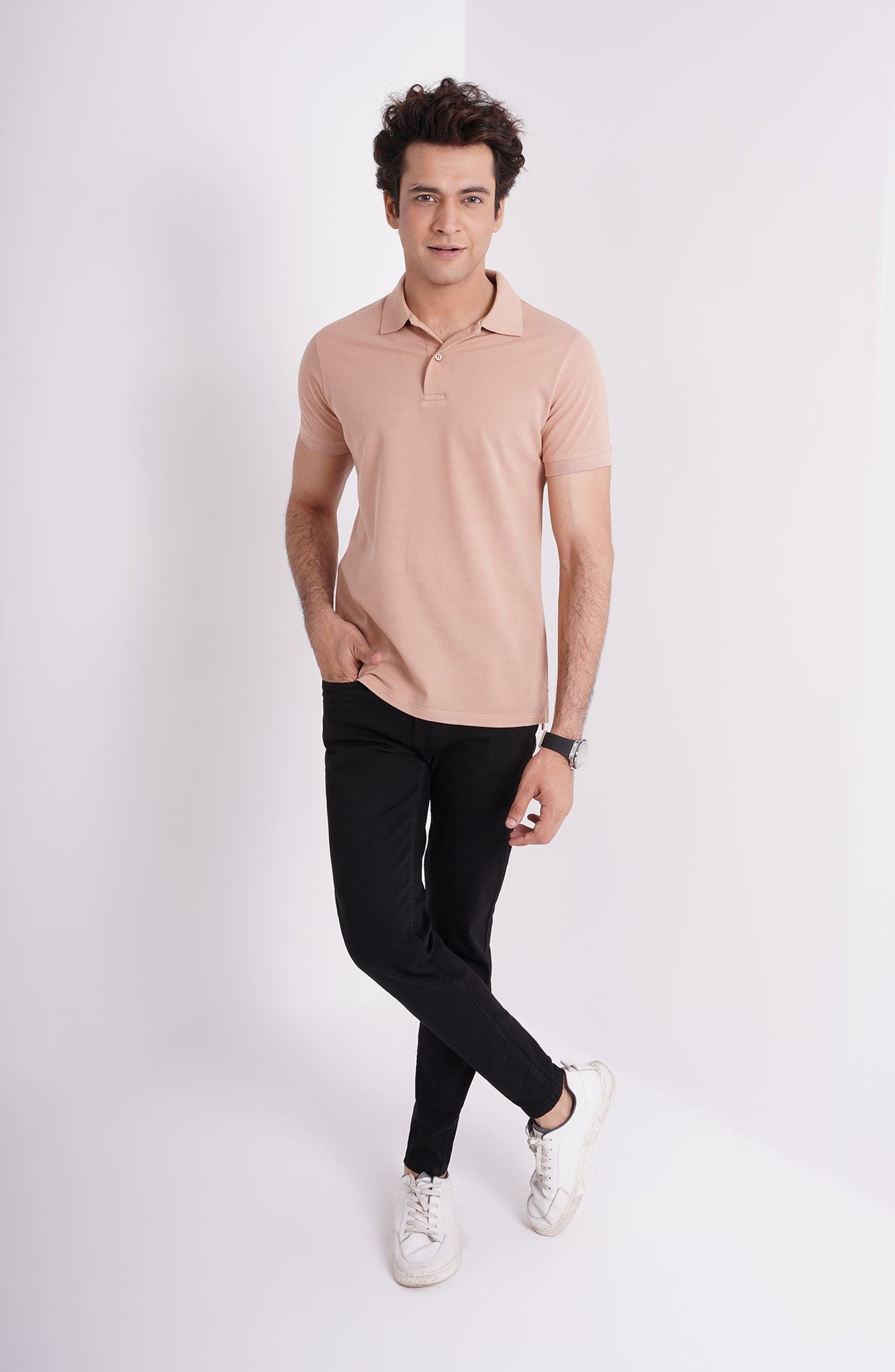 Athleisure Polo Tee