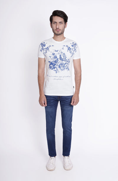 Baroque Print Tee - MKT910323 - Shop Now at Leisure Club