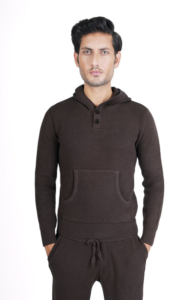 Waffle Knit Co-Ord - MS608423 - Shop Now at Leisure Club