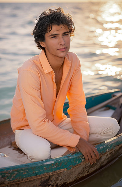 Button Down Oxford Shirt - MWF701B124 - Shop Now at Leisure Club