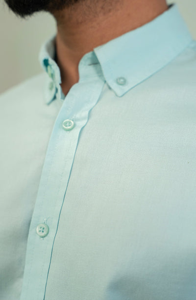 Button Down Oxford Shirt - MWF701C124 - Shop Now at Leisure Club