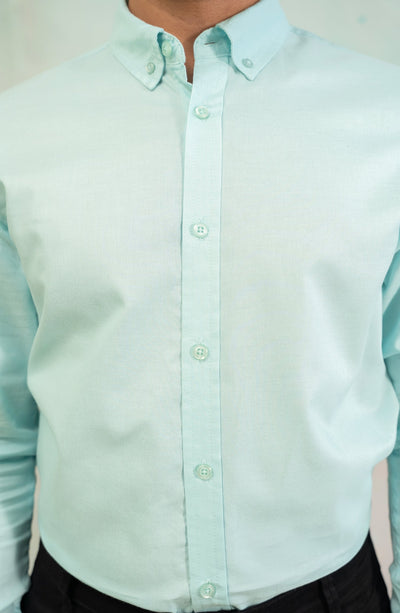 Button Down Oxford Shirt - MWF701C124 - Shop Now at Leisure Club