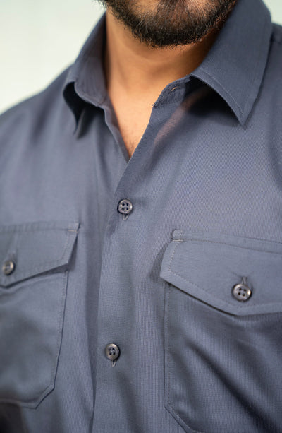 Half Sleeve Safari Shirt - MWF706B124 - Shop Now at Leisure Club