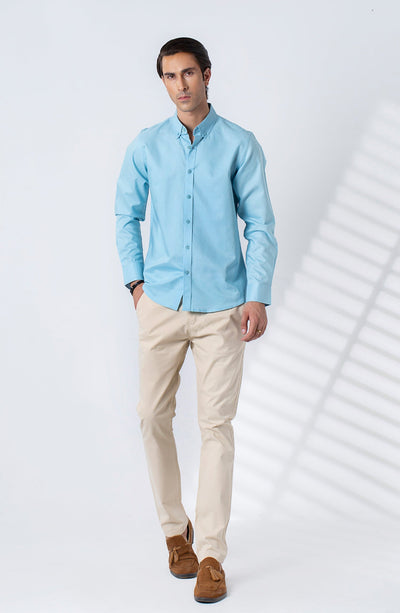 F-S Oxford Shirt - MWF902C324 - Shop Now at Leisure Club