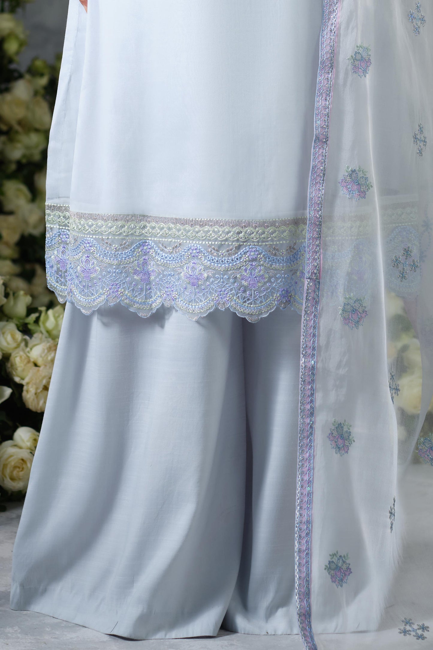 ORGANZA | EMBROIDERED