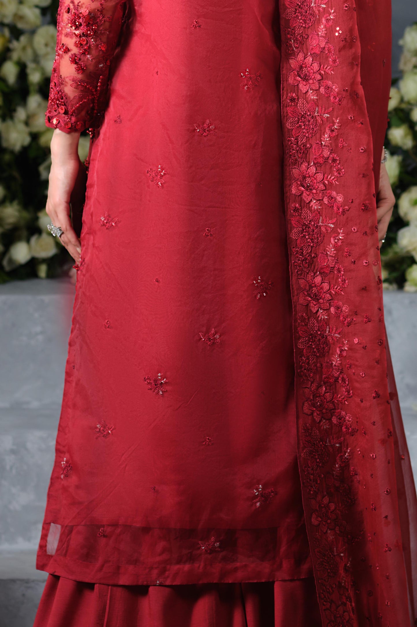 ORGANZA | EMBROIDERED