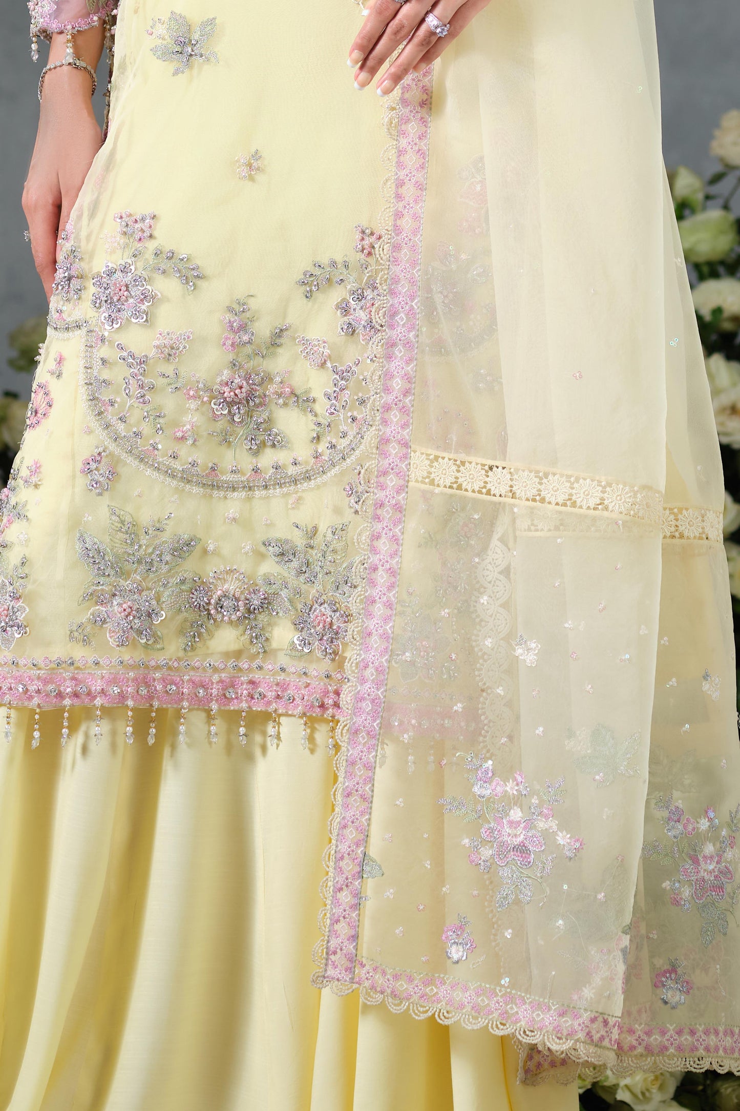 ORGANZA | EMBROIDERED