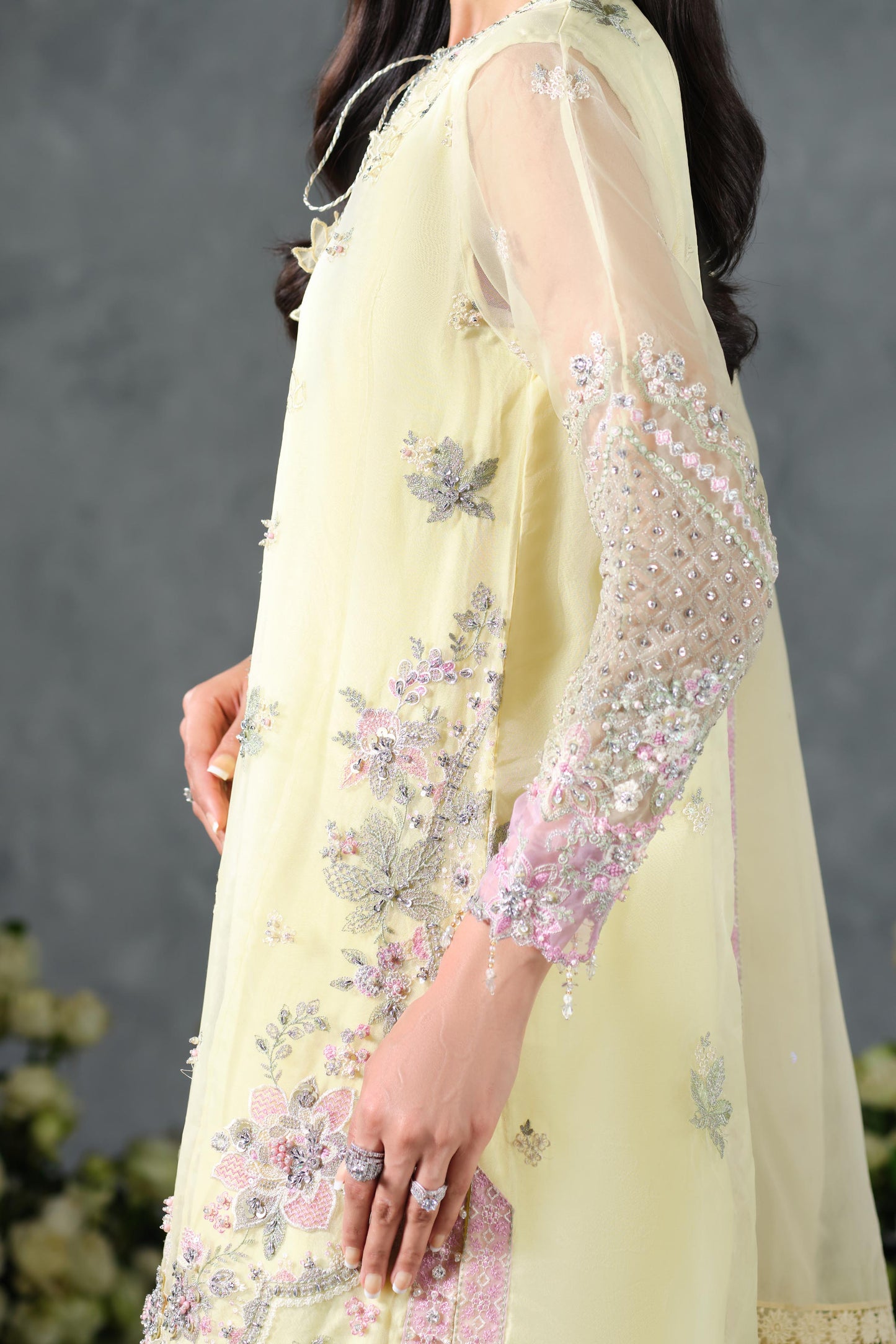 ORGANZA | EMBROIDERED