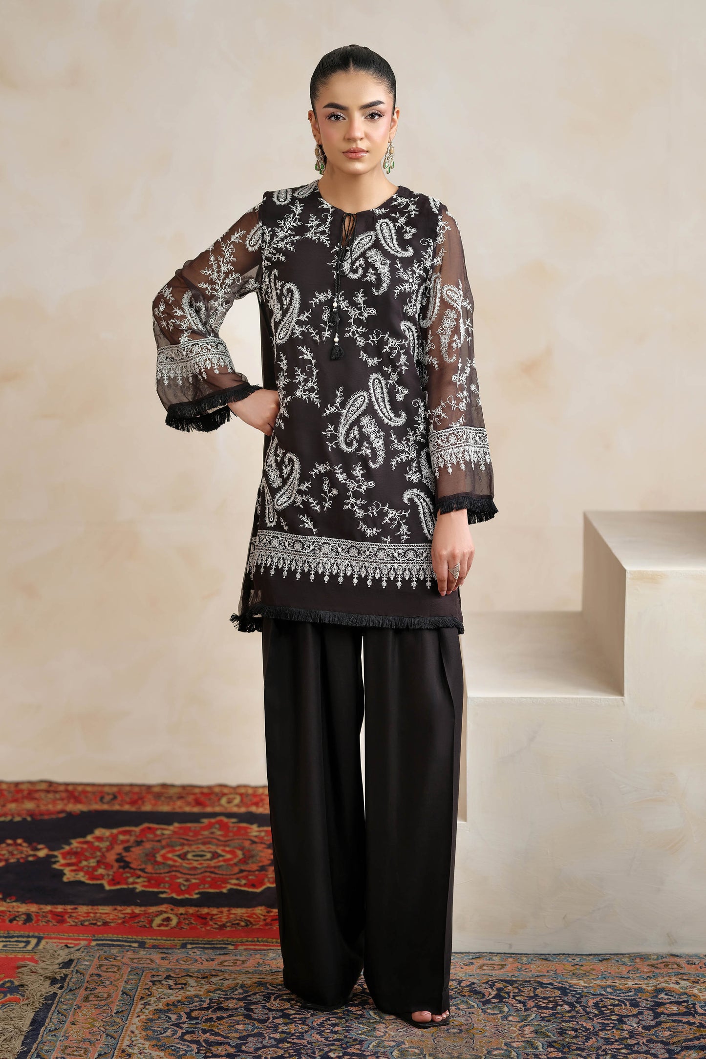 CHIFFON | EMBROIDERED