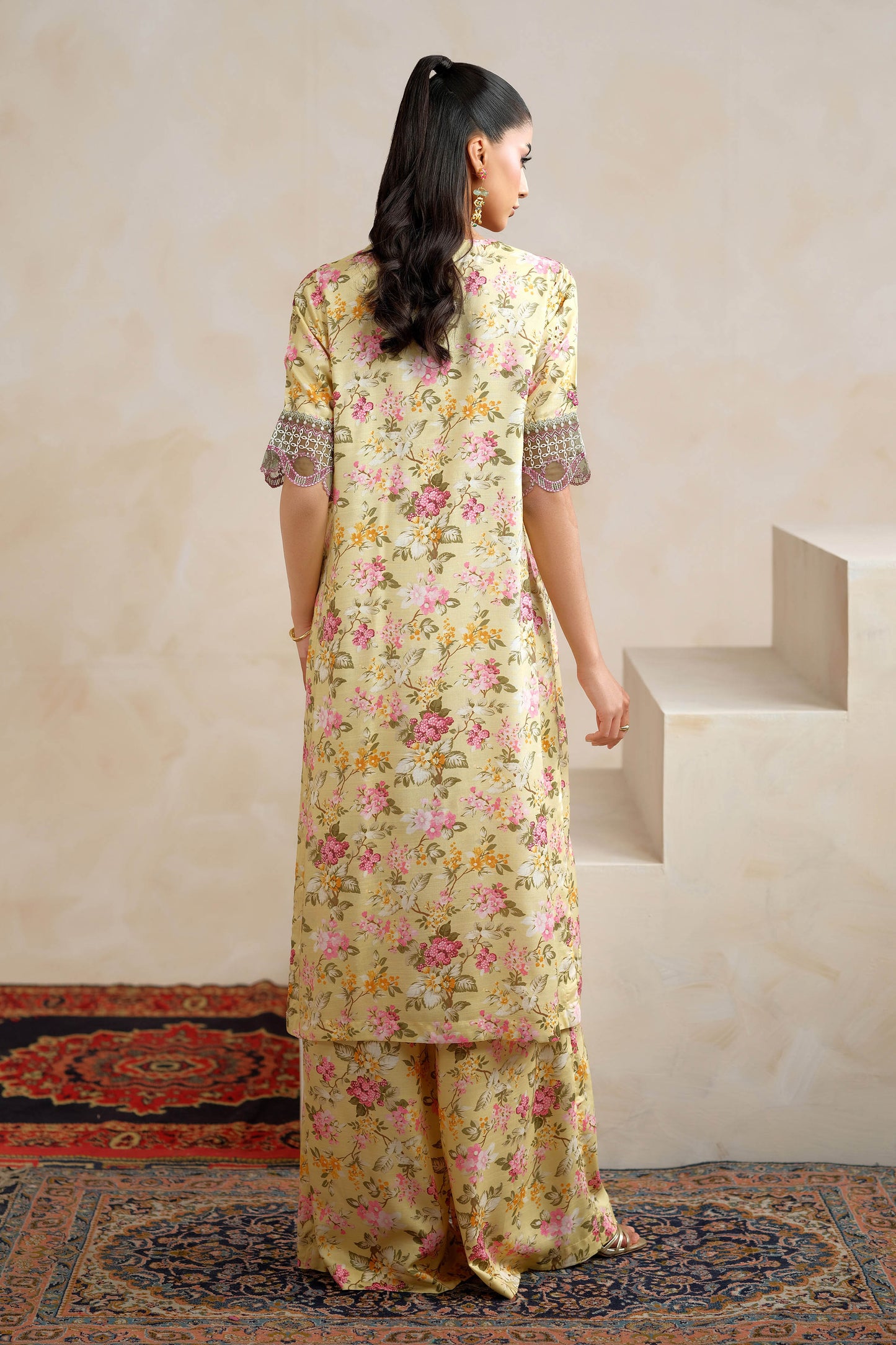 RAW SILK | EMBROIDERED