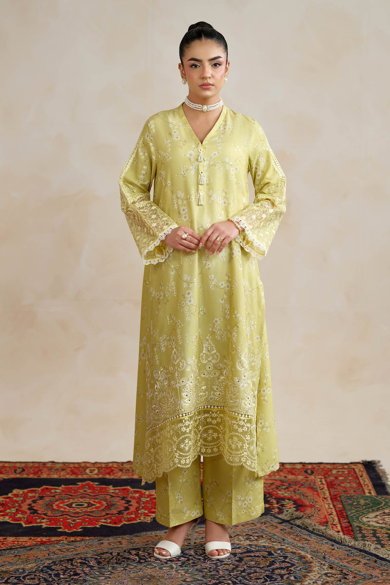 RAW SILK | EMBROIDERED
