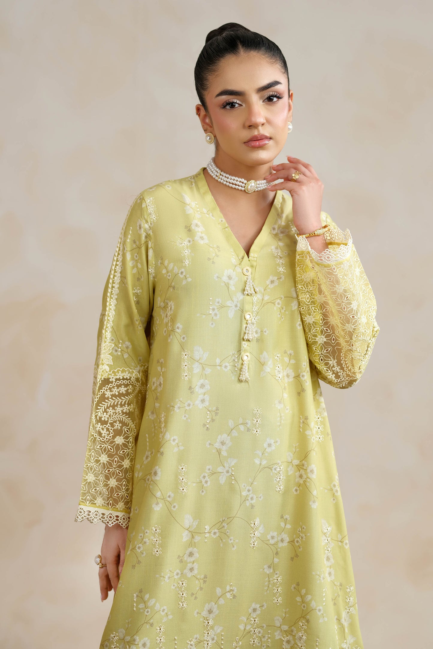 RAW SILK | EMBROIDERED