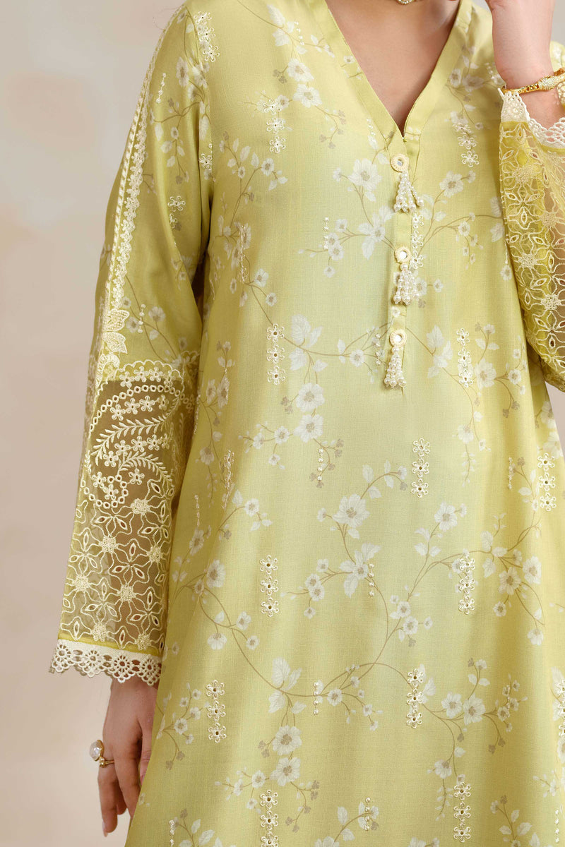 RAW SILK | EMBROIDERED