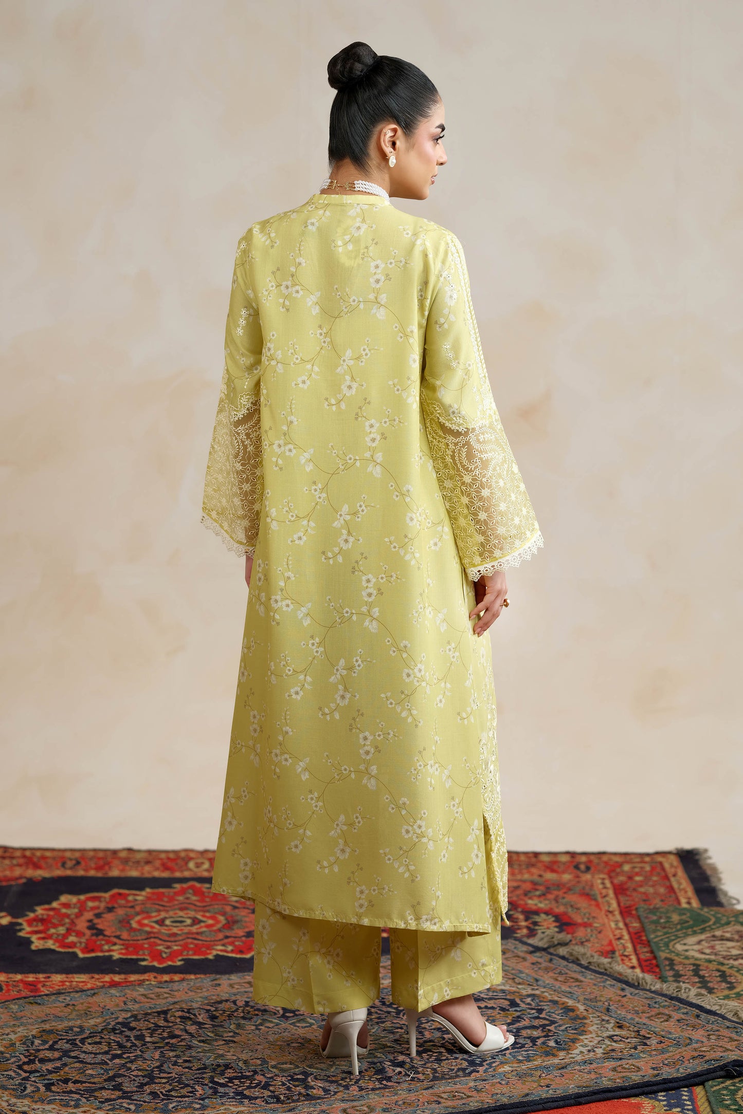 RAW SILK | EMBROIDERED