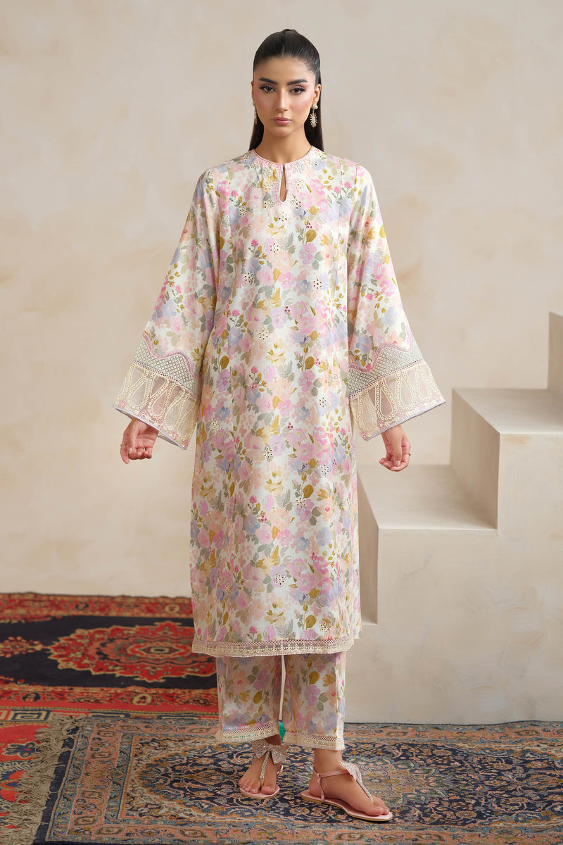 RAW SILK | EMBROIDERED