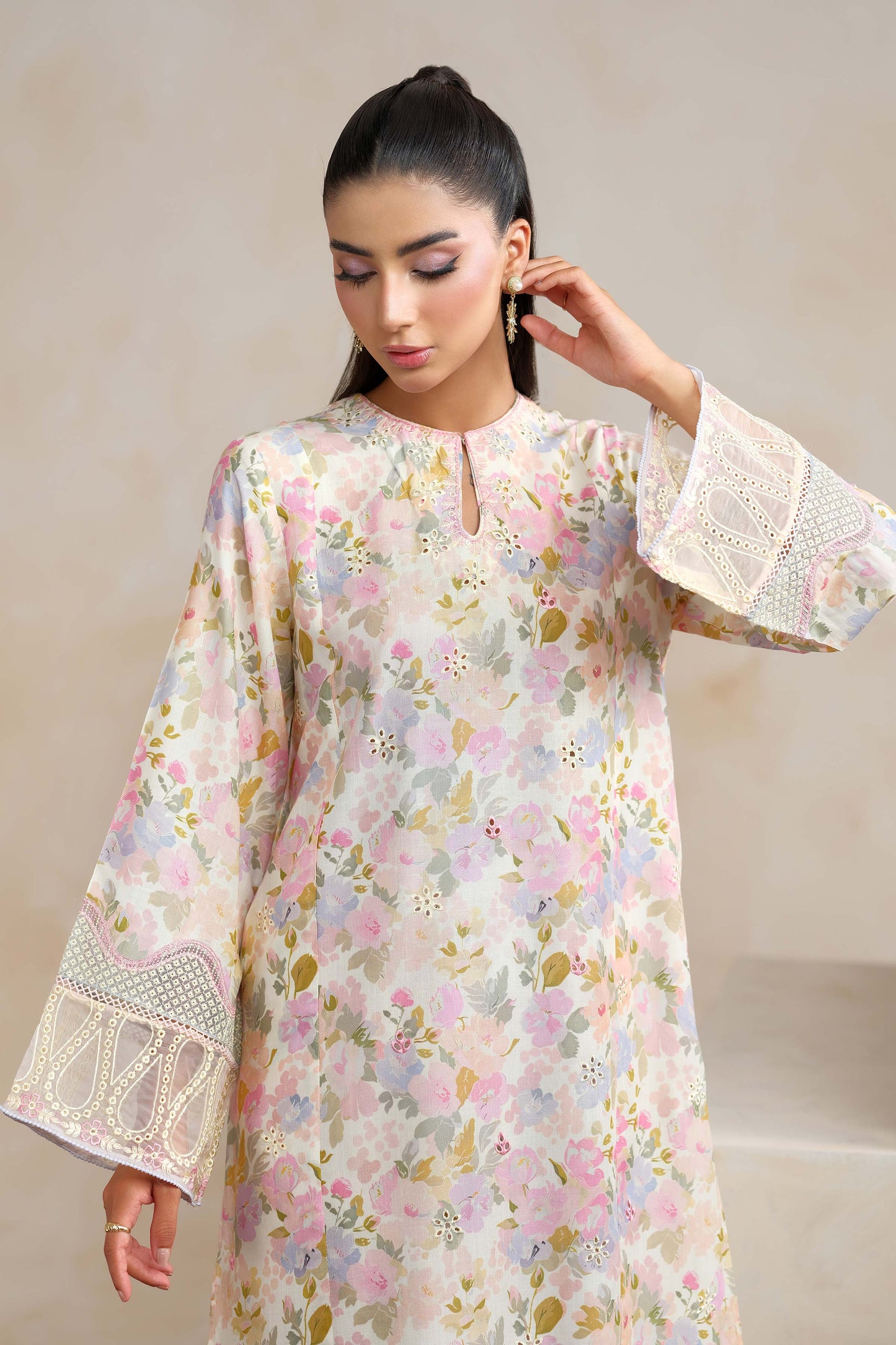 RAW SILK | EMBROIDERED