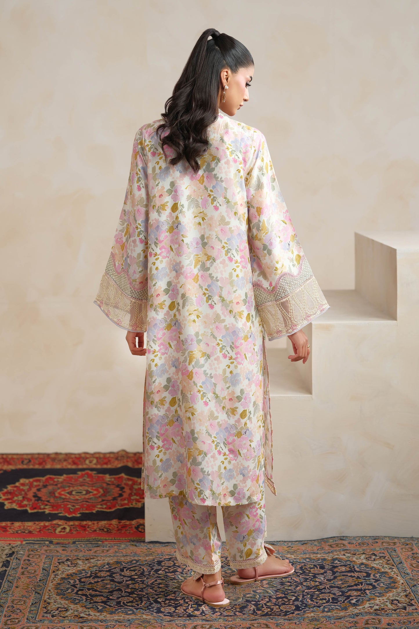 RAW SILK | EMBROIDERED