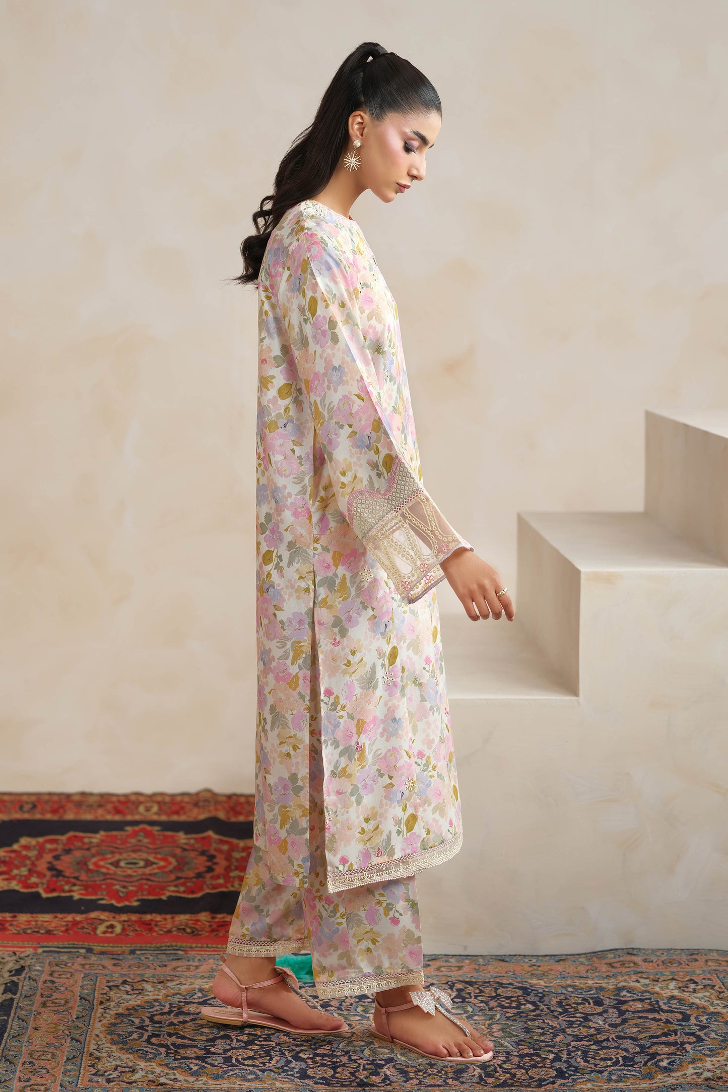 RAW SILK | EMBROIDERED
