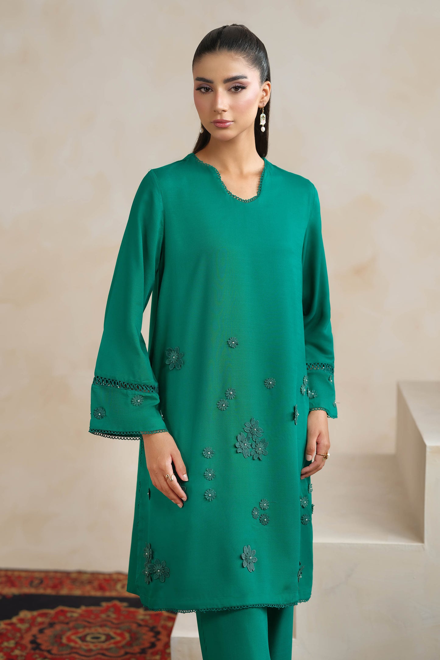 RAW SILK | EMBELLISHED