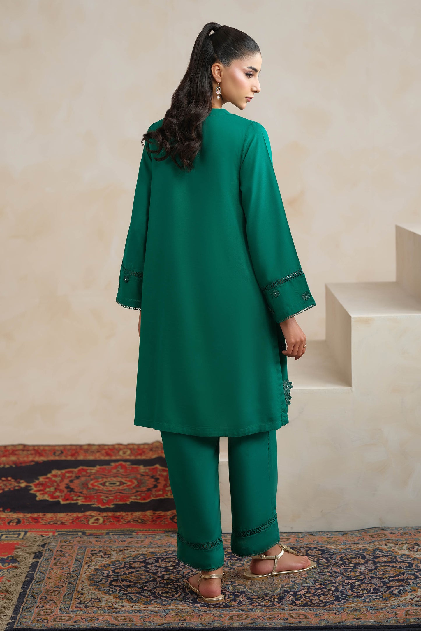 RAW SILK | EMBELLISHED