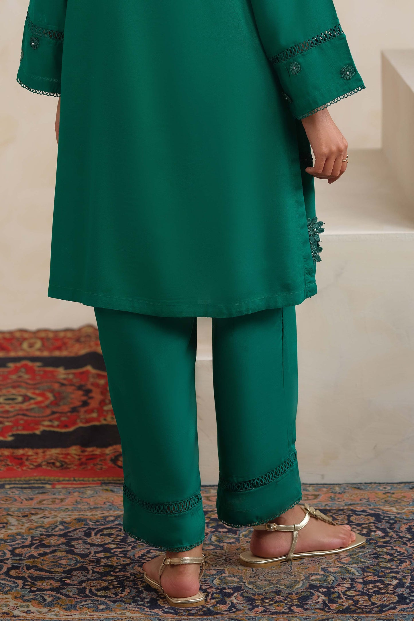 RAW SILK | EMBELLISHED