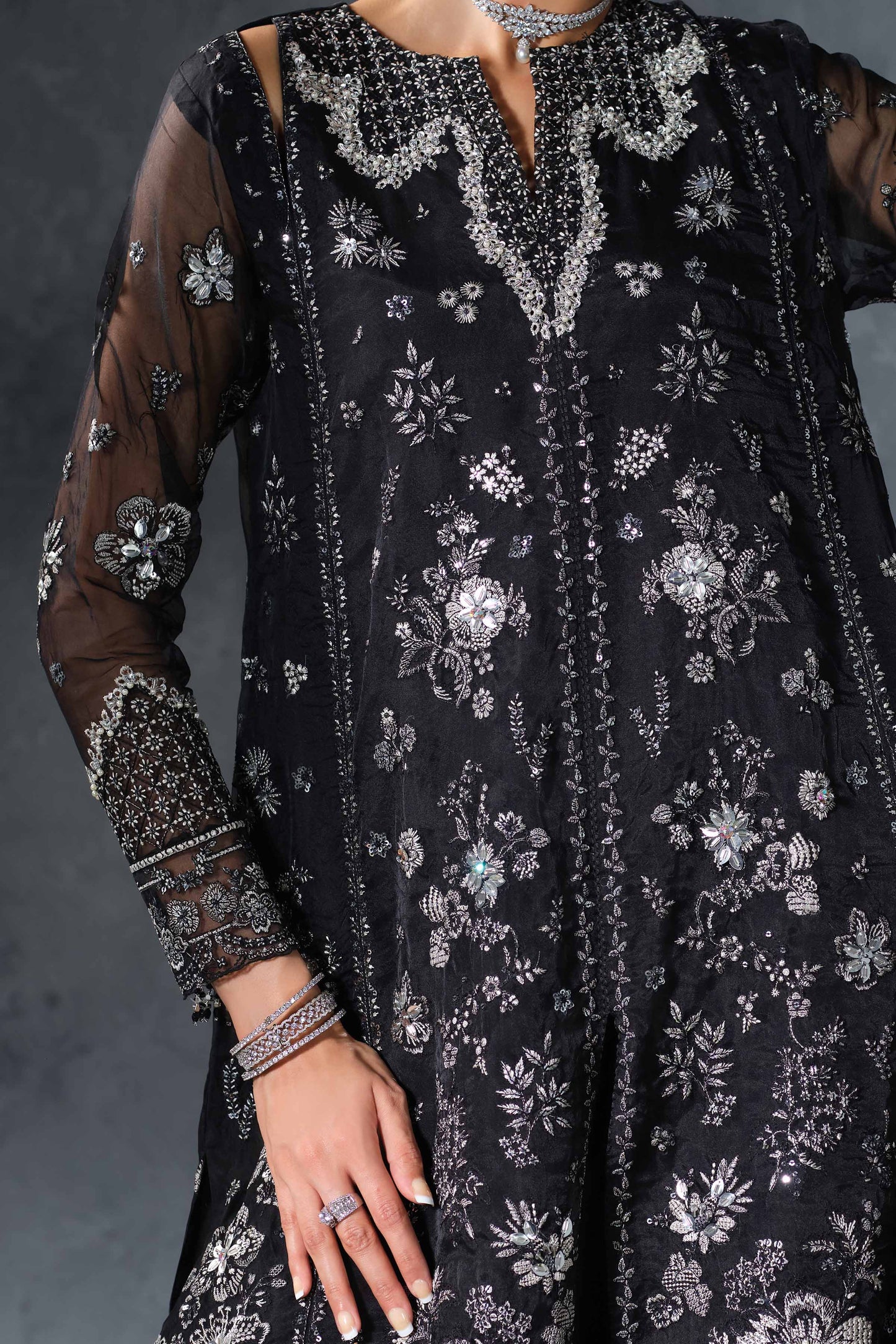 ORGANZA | EMBROIDERED