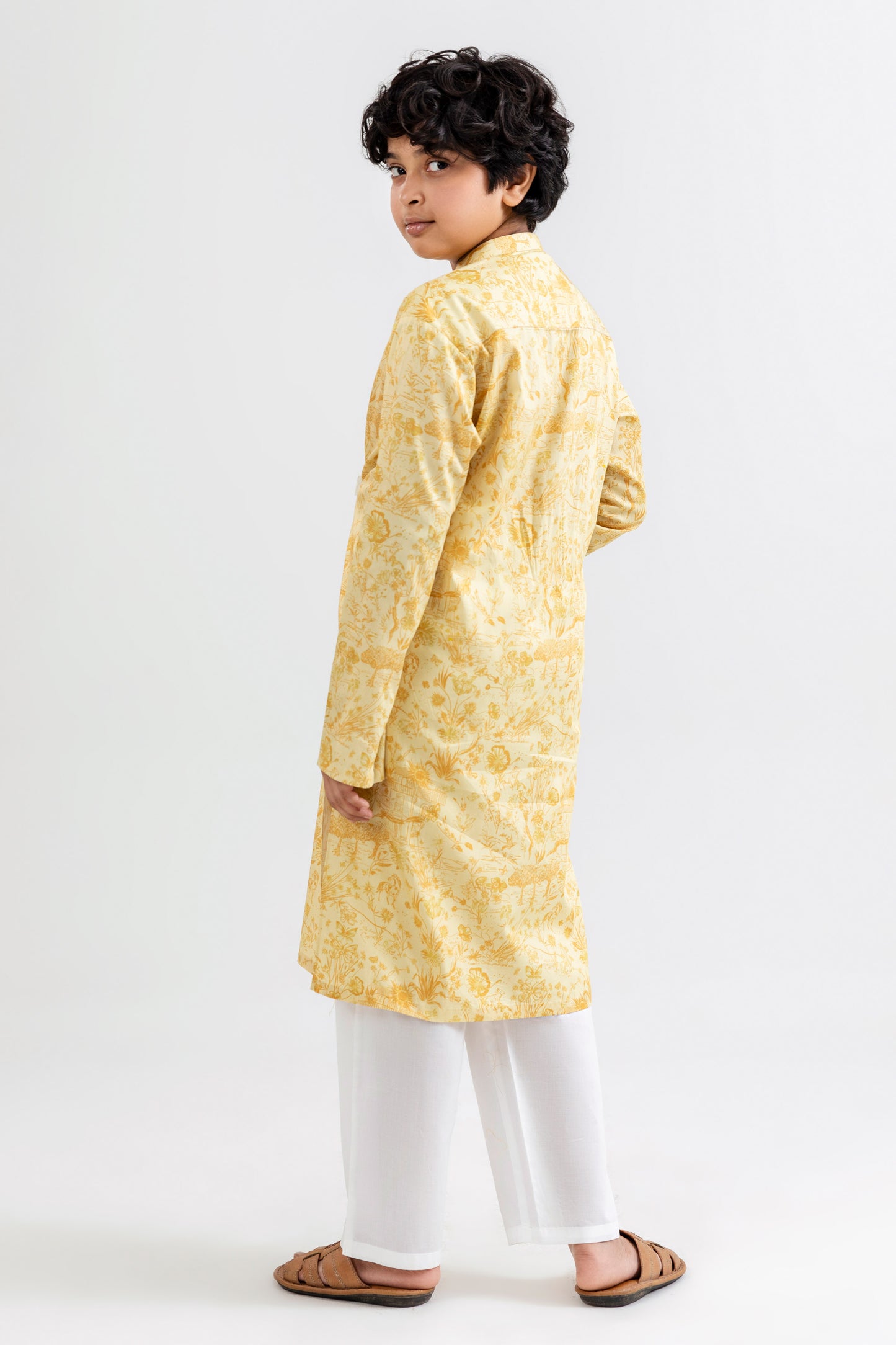 Boys Printed Kurta - SBK805225