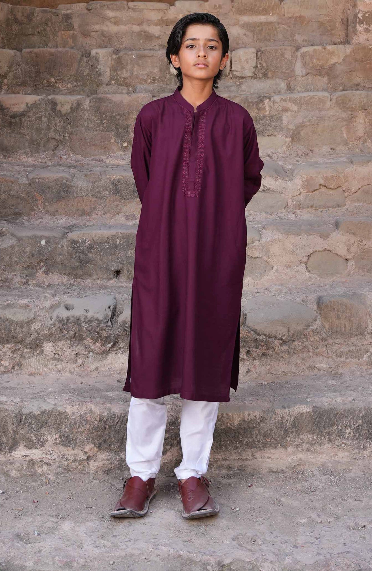 Cotton Visc 36X20 Slb Emb. Boy - SBK701124 - Shop Now at Leisure Club