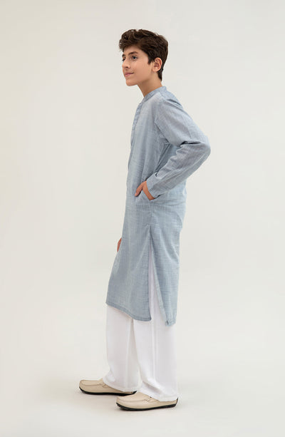 Boys Hidden Placket Kurta