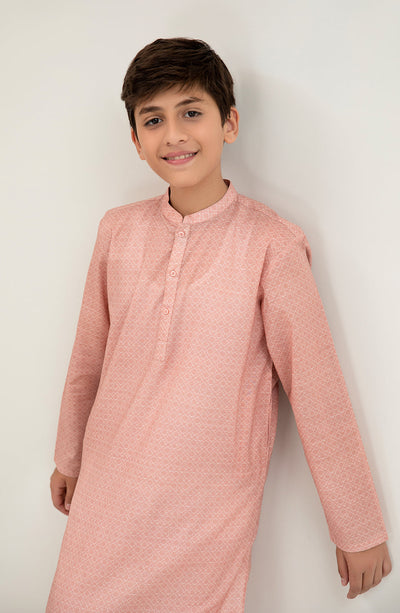 Boys Band Printed Kurta