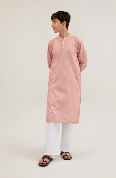 Boys Band Printed Kurta