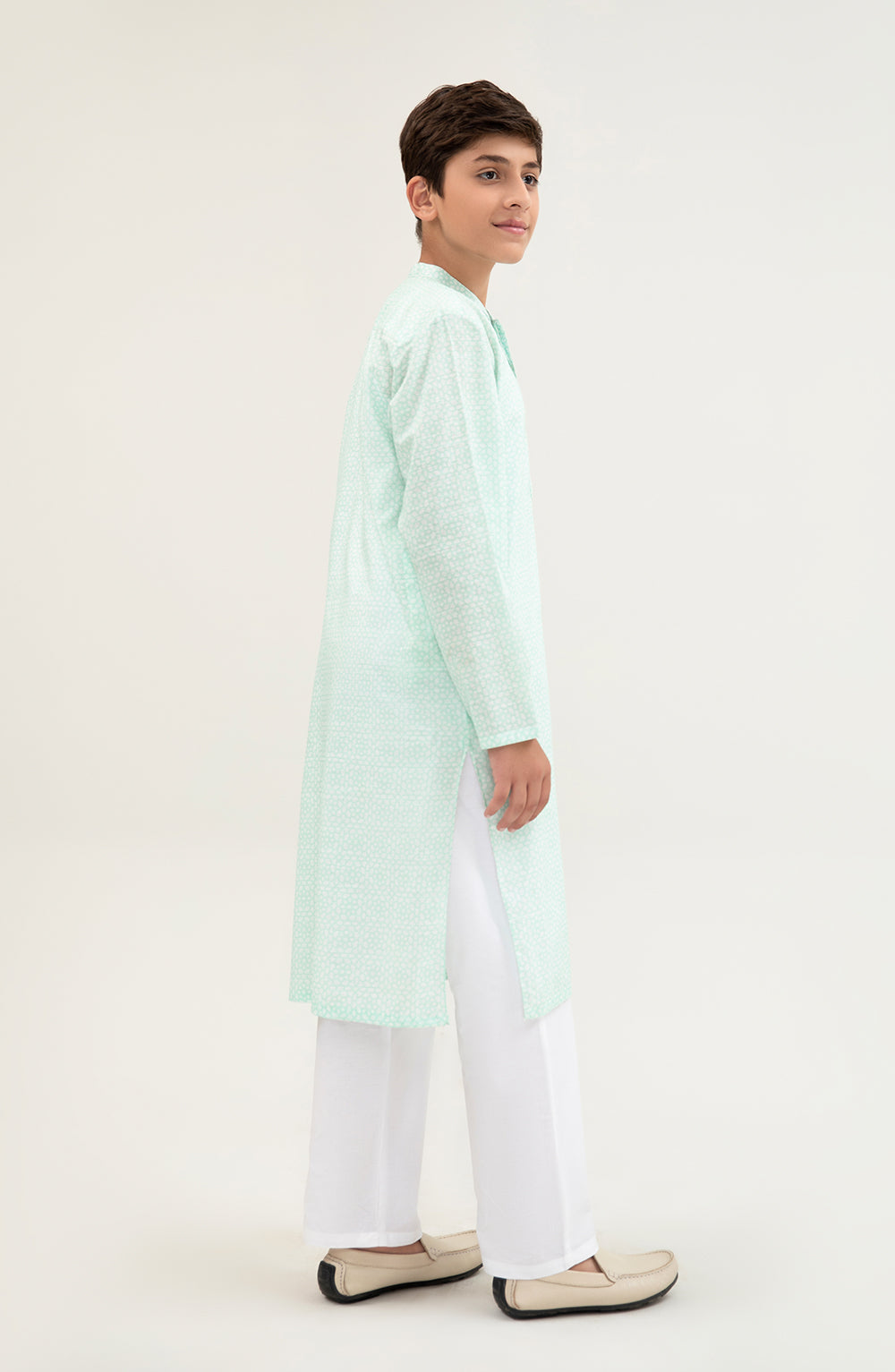 Boys Band Printed Kurta