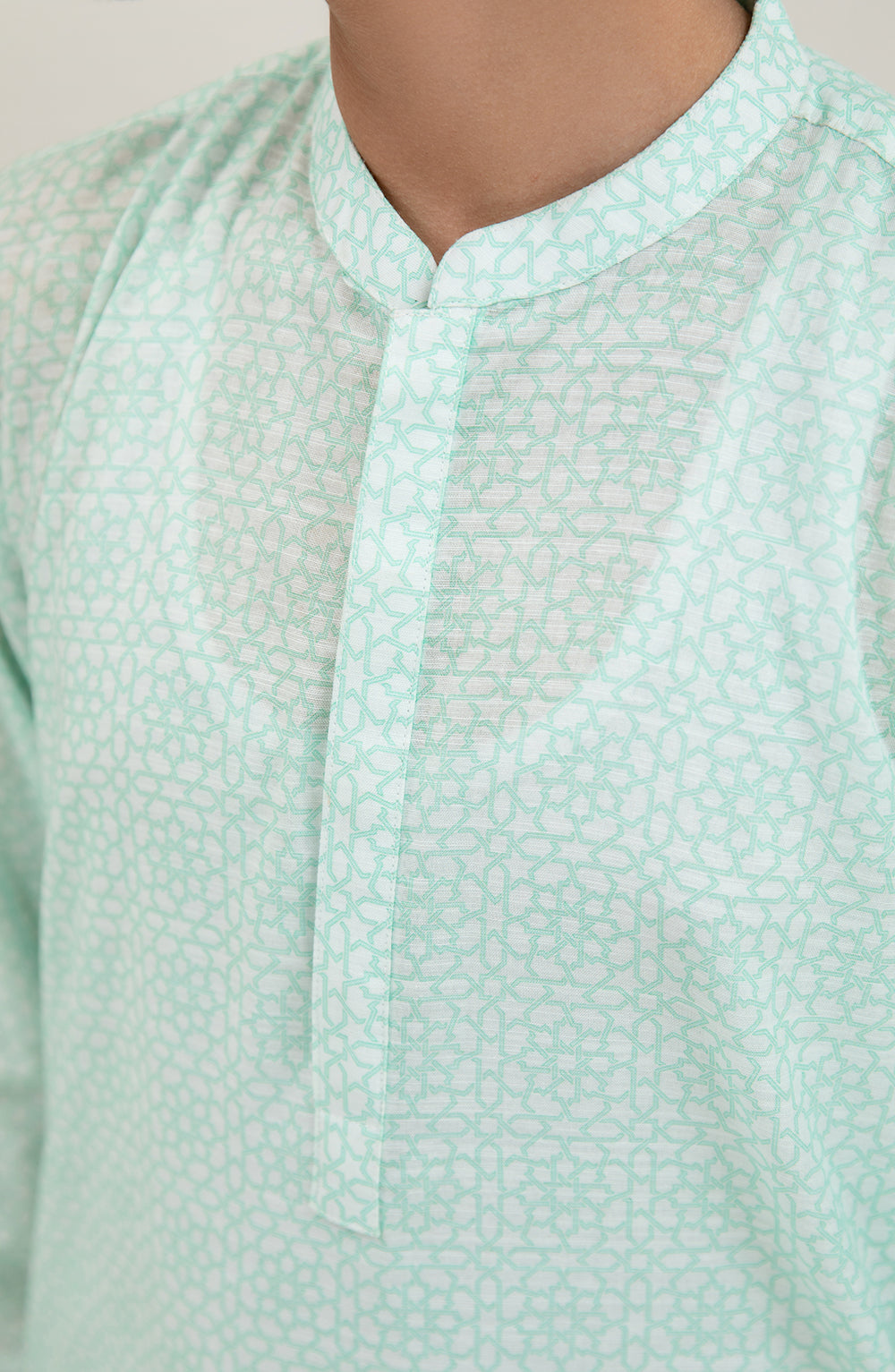 Boys Band Printed Kurta