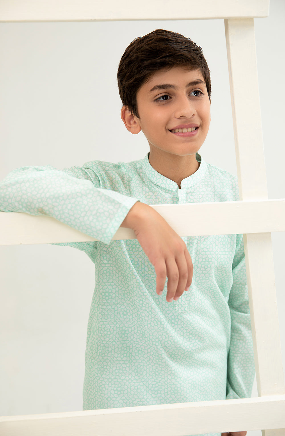 Boys Band Printed Kurta